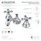 Kingston Brass KS5565AX 8" Widespread Bathroom Faucet, Oil Rubbed Bronze KS5565AX - alternate 2